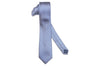 Blue Shine Silk Skinny Tie