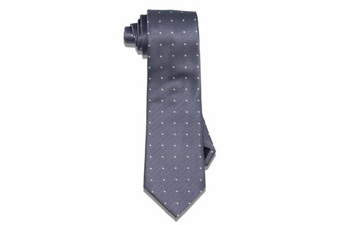 Braxton Double Dotted Silk Tie
