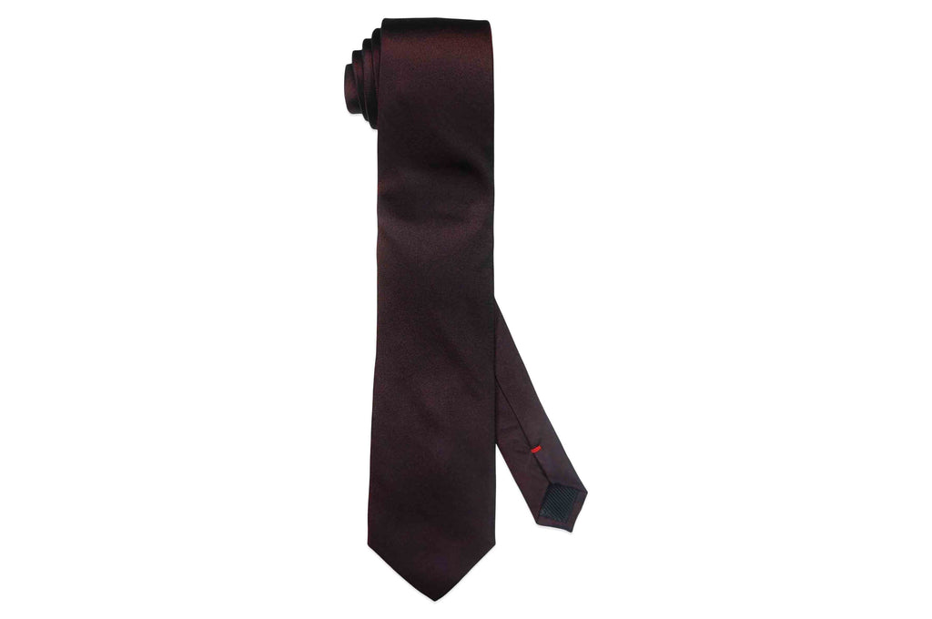 Burgundy Night Silk Tie