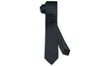 Charcoal Night Silk Skinny Tie