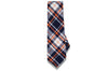 Charlie Plaid Blue Cotton Tie