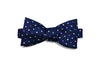Coloured Dots Silk Bow Tie (self-tie)