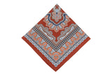 Copper Mill Cotton Pocket Square