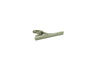 Crossed Groove Skinny Tie Bar
