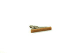 Cumaru Wood Skinny Tie Bar