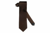 Deep Brown Silk Tie