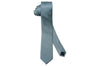 Dusty Blue Silk Skinny Tie