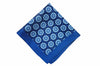 Eden Blue Silk Pocket Square