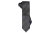Faded Gray Stripes Silk Skinny Tie