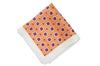 Glowing Square Flowers Silk Pocket Square
