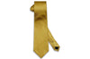 Gold Herringbone Silk Tie