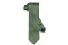 Green Intersect Silk Tie