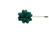 Green Petal Lapel Flower