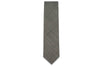Grey Glen Checks Wool Skinny Tie
