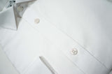 Herringbone White Dress Shirt
