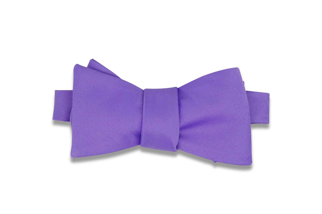 Iris Purple Bow Tie (Self-Tie)