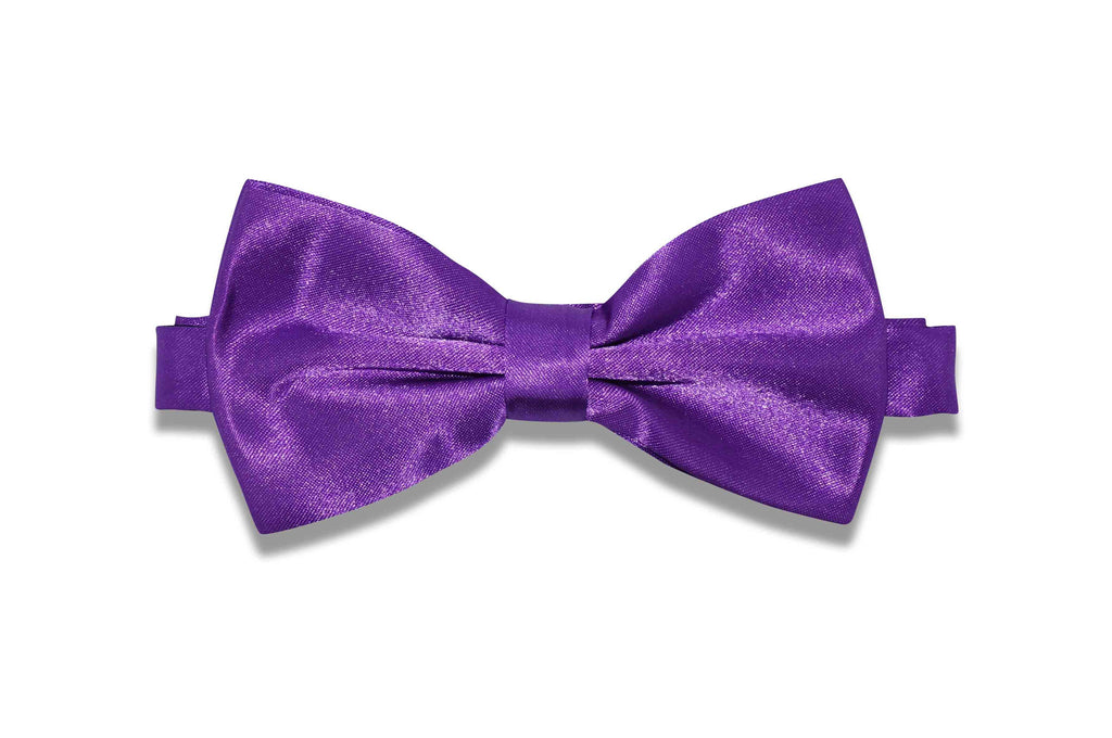 Iris Purple Bow Tie (pre-tied)