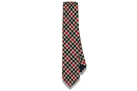 Jack Red Cotton Skinny Tie