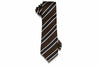 Jackson Brown Stripes Silk Tie