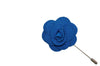 Large Blue Lapel Flower
