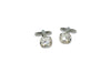 Large Crystal Cufflinks