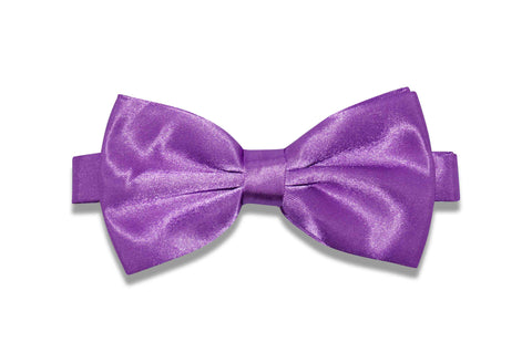 Lavender Purple Bow Tie (pre-tied)