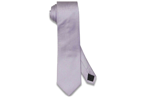 Lavender Purple Texture Silk Tie