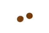 Light Brown Wood Cufflinks