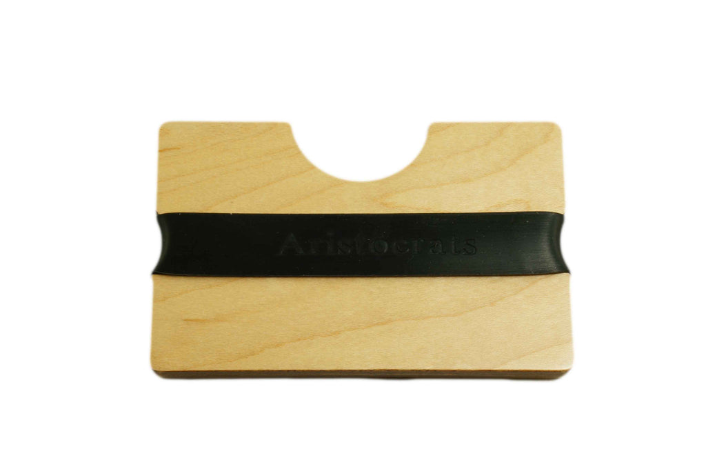 Maple Wood Card Holder