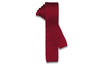 Maroonish Knitted Skinny Tie