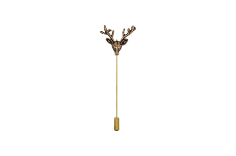 Deer Head Lapel Pin
