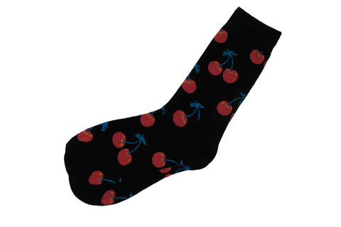 Midnight Cherry Men's Socks