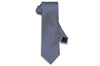 Blue Mini White Silk Tie