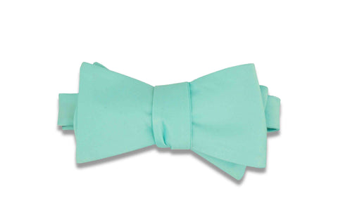 Mint Green Bow Tie (Self-Tie)