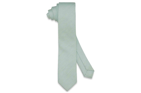 Mint Out Cotton Skinny Tie