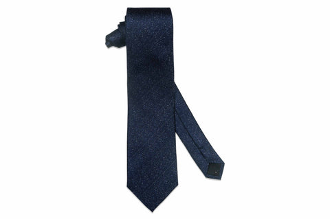 Navy Made Silk Tie