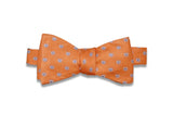 Orange Glow Silk Bow Tie (Self-Tie)