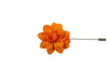 Orange Petal Lapel Flower