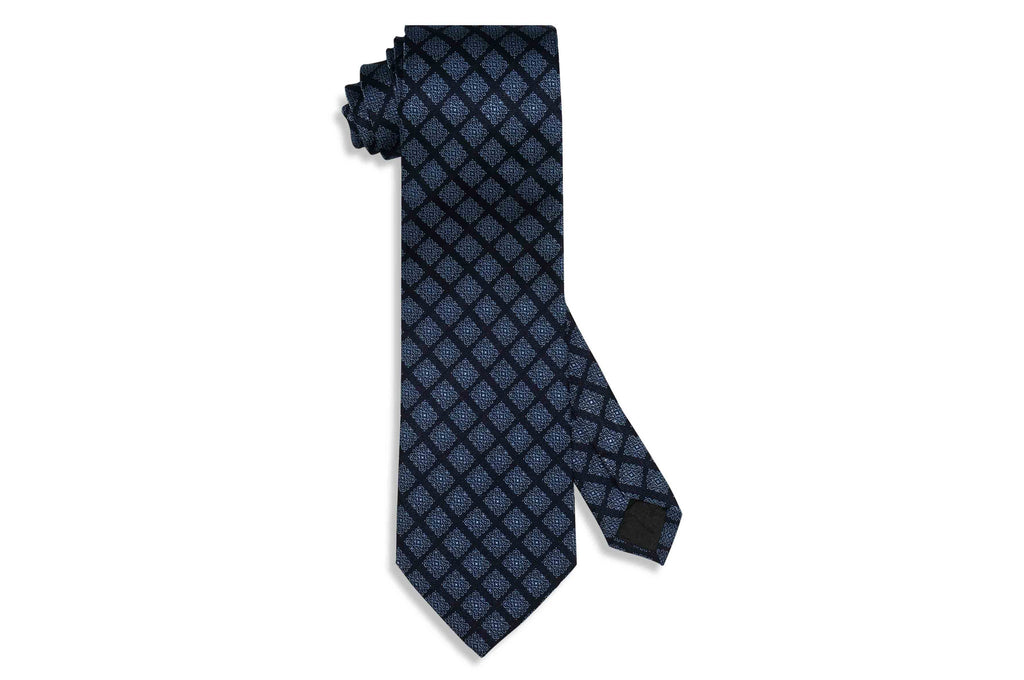 Pattern Box Silk Tie
