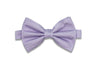 Periwinkle Purple Dots Silk Bow Tie (pre-tied)