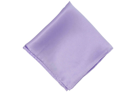 Periwinkle Purple Silk Pocket Square