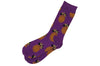 Pineapple Purple Men's Socks