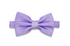 Playful Purple Silk Bow Tie (pre-tied)