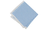 Powder Dots Silk Pocket Square