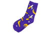Purple Banana Men's Socks