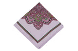 Purple Craze Silk Pocket Square