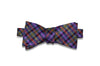 Purple Green Vision Silk Bow Tie (Self-Tie)