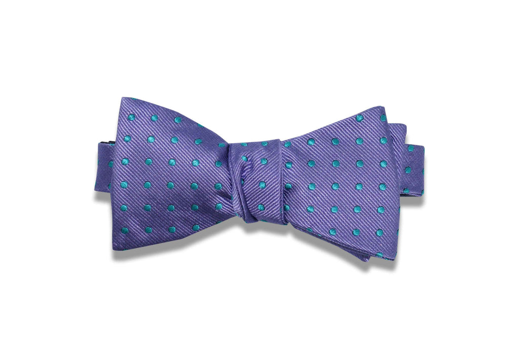 Purple Gum Silk Bow Tie (self-tie)