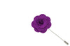 Purple Lapel Flower