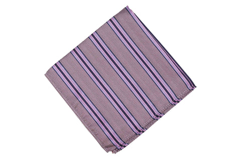 Purple Walls Silk Pocket Square